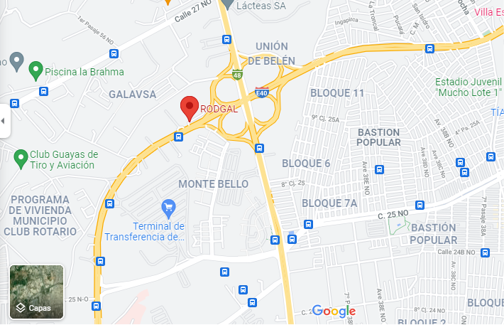 Mapa - Sucursal centro: Ayacucho 3519 y la 9na esquina